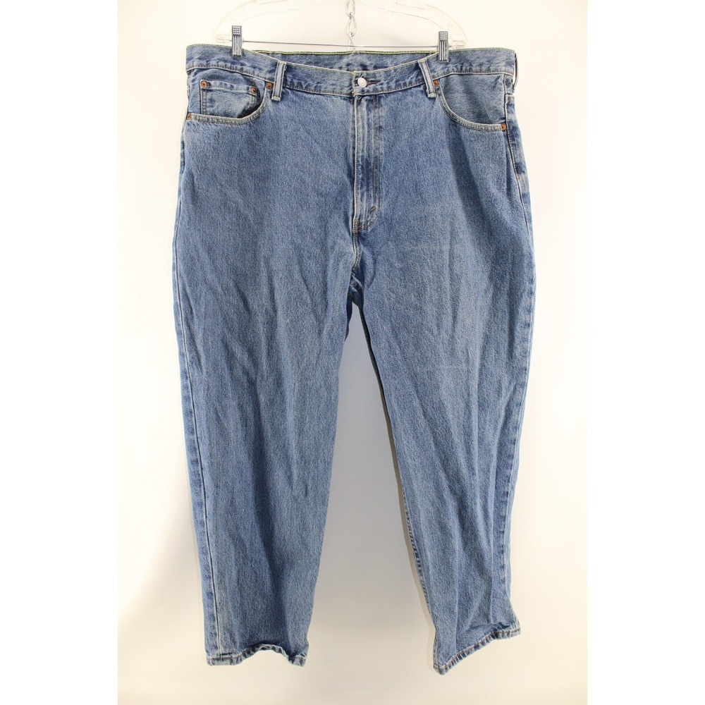 Levi's 560‎ Men's 44x29 Jeans Loose Fit Tapered Blue Denim #1